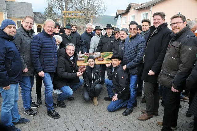 Blunzenkirtag in Großau. | Foto: Helga Nitsche