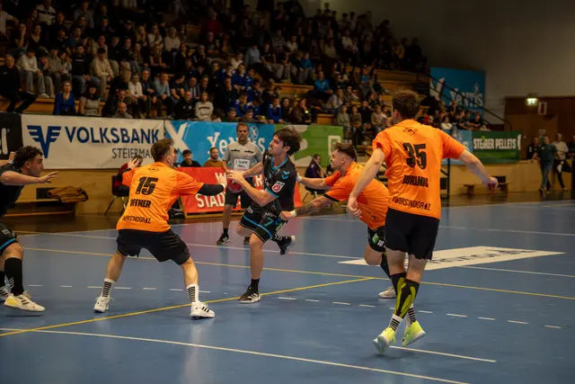 Ivan Horvath spielte gegen die HSG Graz stark, den zweiten Platz konnte auch er nicht verhindern. | Foto: CAPA