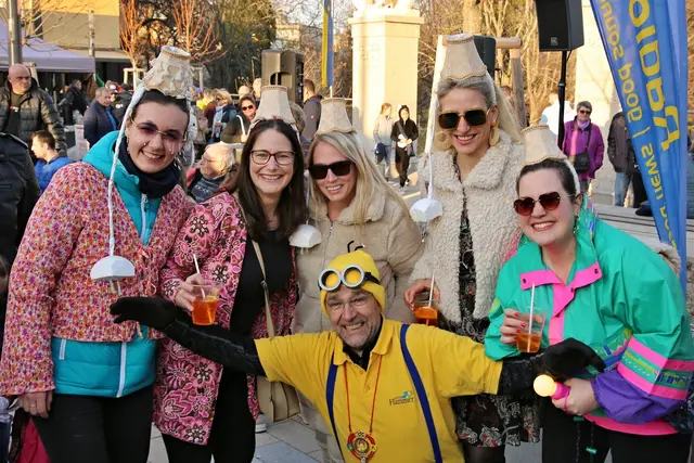 Faschingstreiben in Bad Vöslau. | Foto: Andreas Zimmermann