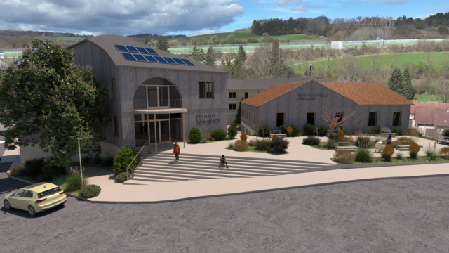 So soll das neue Gemeindezentrum von Altlengbach aussehen | Foto: Marktgemeinde Altlengbach