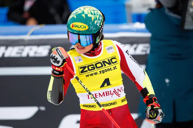 Nach Sölden jubelte Julia Scheib in Kanada über ihren zweiten Ski-Weltcup-Sieg im Riesenslalom. | Foto: GEPA