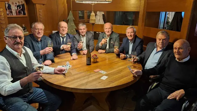 Planer Herbert, Sieder Rudolf, Lagler Gerhard, Hierner Anton, Trischler Franz, Holzinger Othmar, Zuser Karl, Holzinger Josef.  | Foto: Planer Herbert