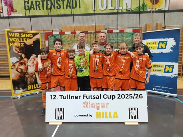 Die U13 des FC Klosterneuburg holte den Turniersieg. | Foto: FC Klosterneuburg