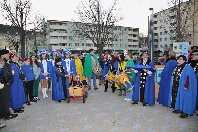 Faschingstreiben in Bad Vöslau. | Foto: Andreas Zimmermann