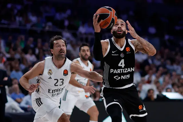 Der Euroleague-Kracher zwischen Partizan Belgrad und Olympiacos Piräus findet Mitte Jänner 2026 doch nicht in der Wiener Stadthalle statt.  | Foto: APA-Images / AFP / OSCAR DEL POZO