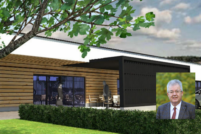 Einstimmig beschlossen: Projektskizze für das Mehrzweckgebäude in Krumfelden | Foto: Privat, Stadtgemeinde Althofen