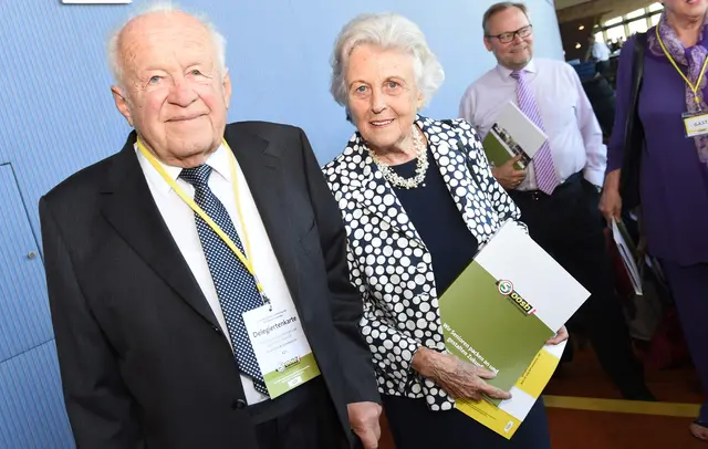 Gattin Anneliese stand dem am 23. Dezember 2025 verstorbenen Alt-Landeshauptmann Josef Ratzenböck immer zur Seite. | Foto: OÖ. Seniorenbund