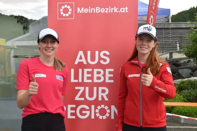 Emma Eberhardt und Tina Hetfleisch zählen zu den Topläuferinnen im Grasski. | Foto: Michael Strini