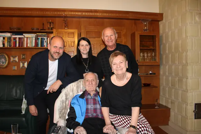 Karl Freingruber feierte den 96. Geburtstag. | Foto: Gemeinde Rechnitz