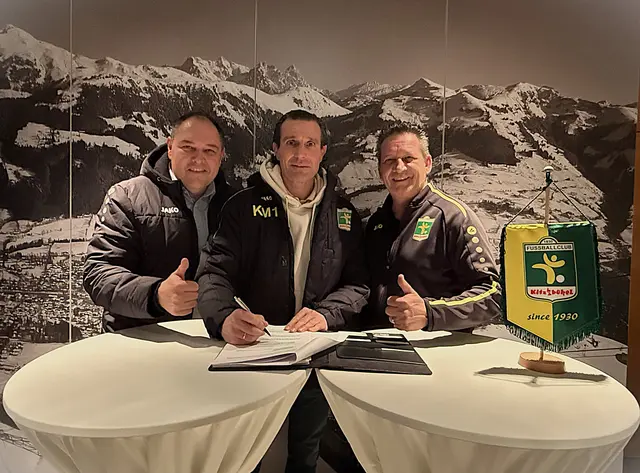 Matthias Wallner, Michael Baur, Franceso Cirolini. | Foto: FC Kitzbühel