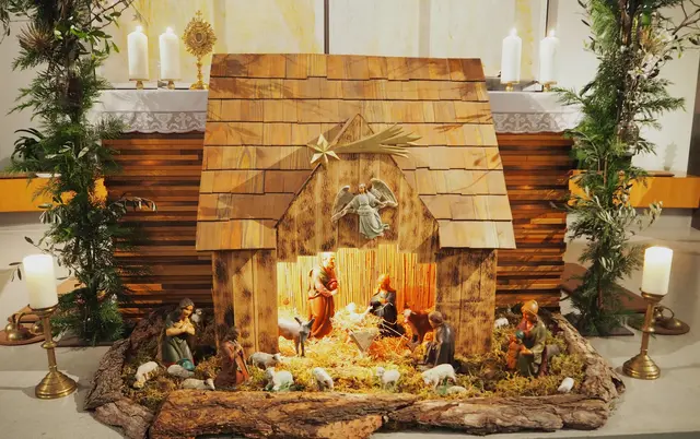 Die Krippe der Fugfelder Pfarrgemeimde St. Anton
