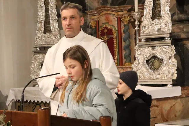 Diakon Robert Langmann leitete die Kindermette | Foto: Gerhard Langmann