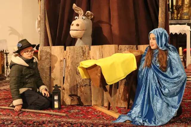 Anstelle einer Herberge musste es für Josef und Maria ein Stall tun | Foto: Gerhard Langmann