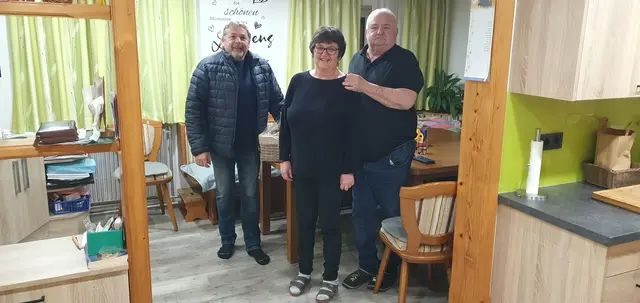 Herbert Mautner mit Evelin und Günther Müllner | Foto: FPÖ Dietmanns