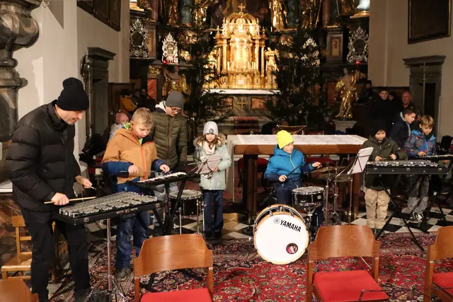 "O du fröhliche" kann auch auf Percussions gespielt werden | Foto: Gerhard Langmann
