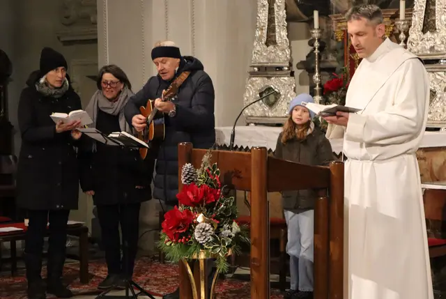 Ulrike Herzmaier, Edith Triendl und Dominikus Plaschg umrahmten die Kindermette musikalisch | Foto: Gerhard Langmann