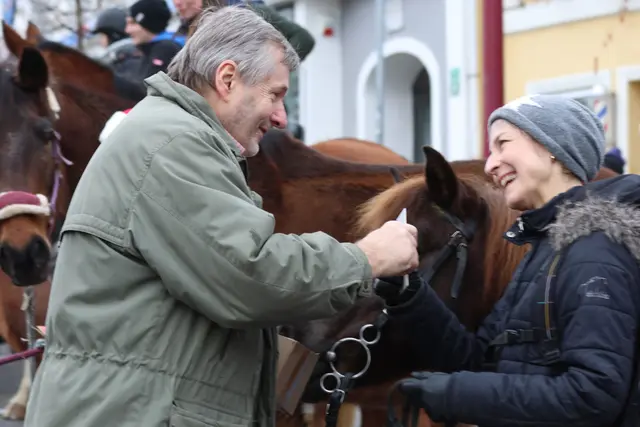 Franz Tengg ist alljährlich mit dabei