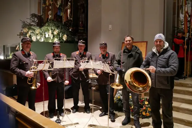 Bläsergruppe der Feuerwehr Flachau | Foto: VI Daniel Hartlieb