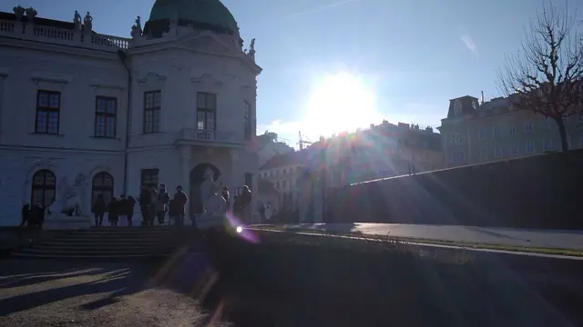 Bei plus 2 Grad war der Belvederegarten am Stefanitag gut besucht. | Foto: Mathias Kautzky/MeinBezirk