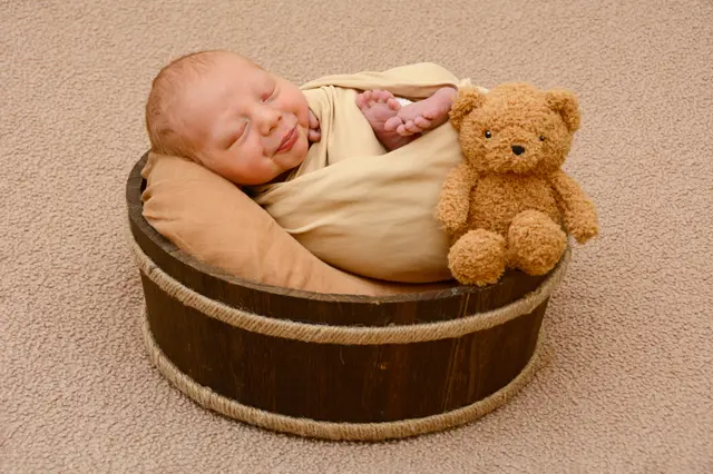 Vorname: Eliah
Geburtsdatum: 20.12.2025
Gewicht: 3.245 g
Größe: 50 cm
Eltern: Tina Gruber und Mario Brumec aus Kapfenberg | Foto: Babysmile