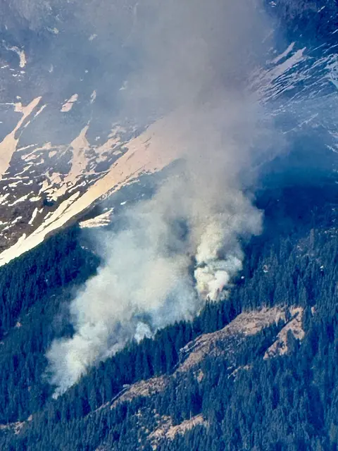 Waldbrand auf der Nordkette | Foto: zeitungsfoto.at