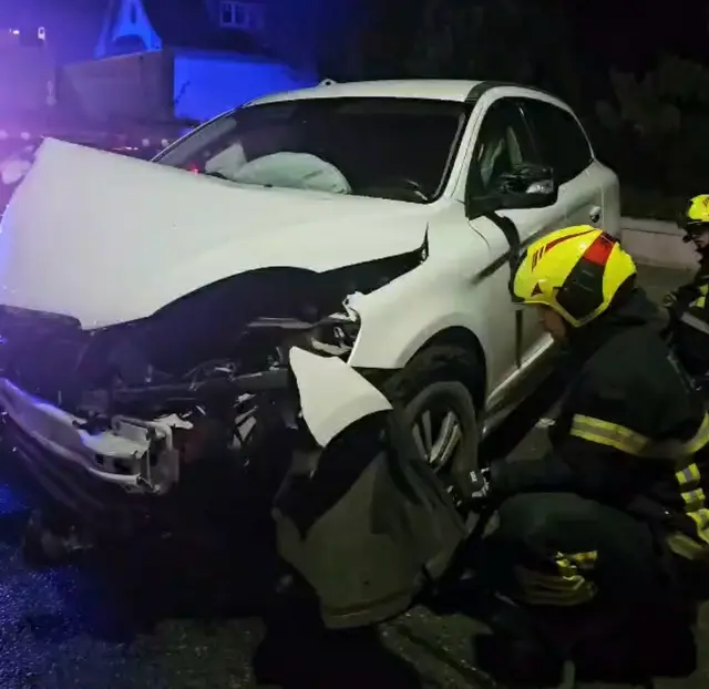 Der Pkw kam aus bislang unbekannter Ursache von der Fahrbahn ab. | Foto: DOKU-NÖ