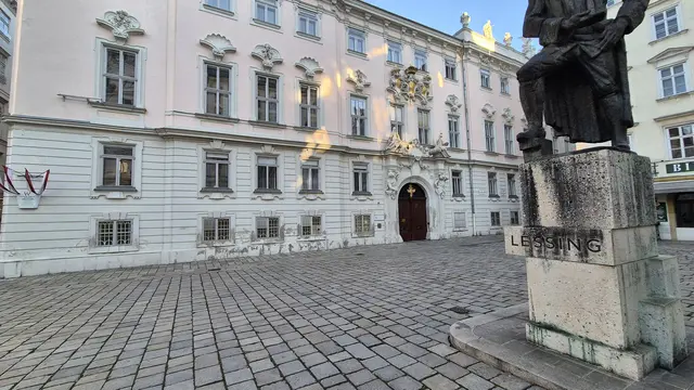 27.12.2025 Judenplatz mit "Böhmischer Hofkanzlei"