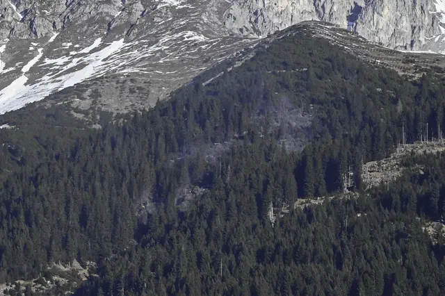 Löscharbeiten werden fortgesetzt | Foto: zeitungsfoto.at