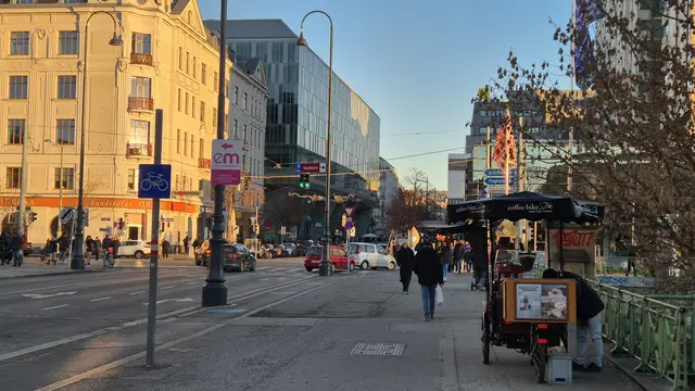 27.12.2025 Blick in Richtung Landstraße