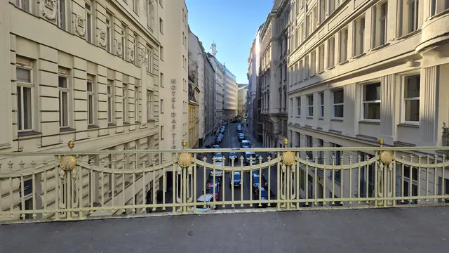 27.12.2025 Blick von Wipplingerstraße in die andere Richtung.
