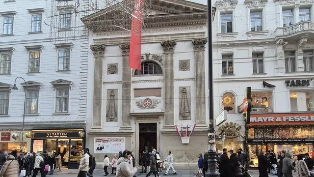 27.12.2025 Die Malteserkirche in der Kärntnerstraße 