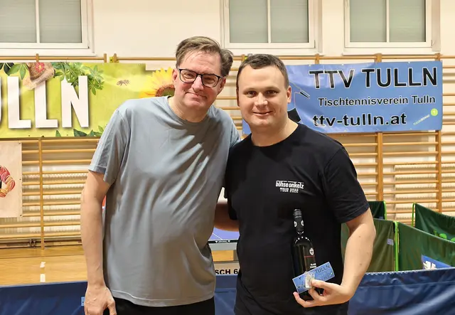 Walter Debelack mit Andreas Bors. | Foto: Christian Nowotny