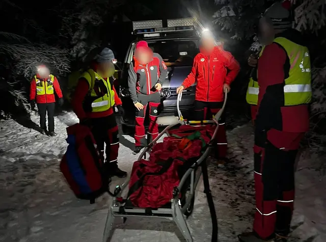 Im Einsatz standen die Bergrettung Klagenfurt, das Rote Kreuz sowie die Polizei. | Foto: Bergrettung Klagenfurt