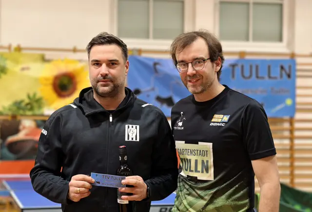 Andreas Dober mit Conrad Miller. | Foto: Christian Nowotny