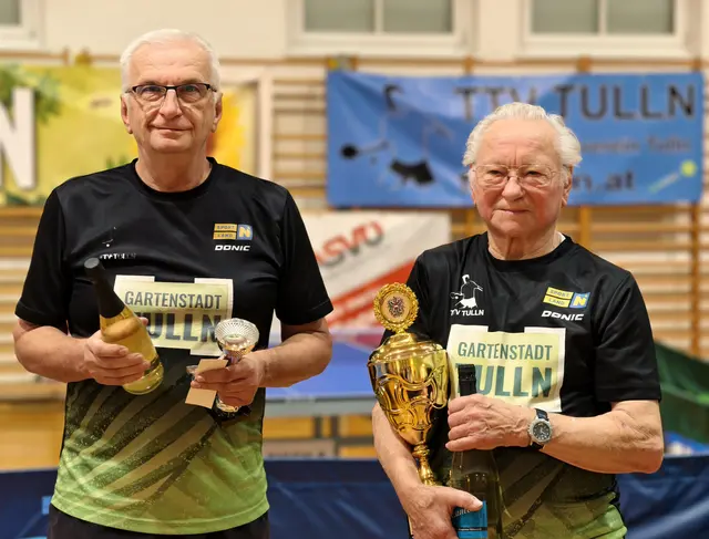 Robert Ringel mit Berthold Wizani. | Foto: Christian Nowotny