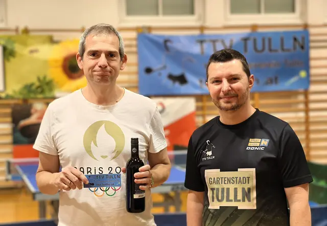 Rainer Patzl mit Johannes Wallisch. | Foto: Christian Nowotny