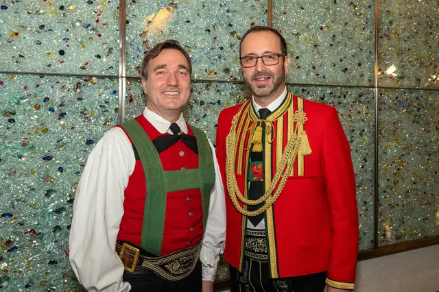 Die Chef-Feuerwerker der Blasmusik: Raimund Walder und Hans Pircher | Foto: Reinhold Sigl