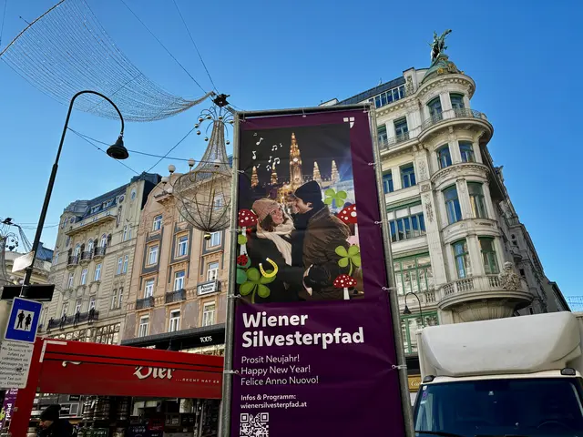 Der Aufbau für den Wiener Silvesterpfad ist in vollem Gange. Das Sicherheitskonzept ist auch diesmal ausgeklügelt. | Foto: Barbara Schuster/MeinBezirk