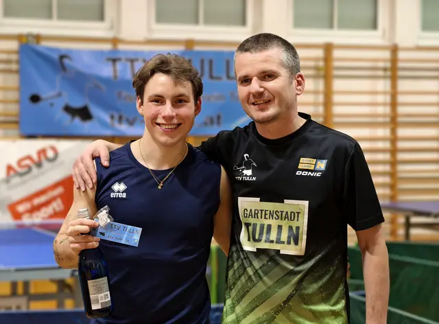 Benny Wizani mit Martin Gasnarek. | Foto: Christian Nowotny