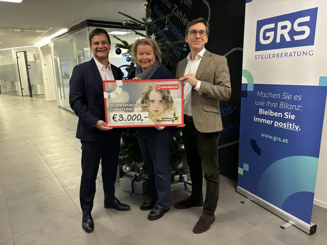 Alexander Stellnberger, Redaktionsleiterin MeinBezirk Steyr &amp; Steyr-Land, Sandra Kaiser und Stefan Ratzinger (v. li.). | Foto: mb