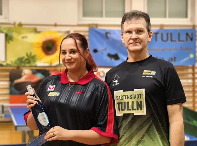 Sarah Fischer mit Zoltan Kazi. | Foto: Christian Nowotny