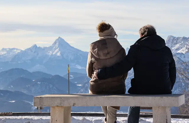 Das Jahr am Gaisberg ausklingel lassen.  | Foto: Neumayr