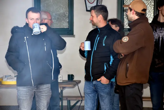 Schützenverein Pabneukirchen feierte zum Jahreswechsel mit Funktionären und Sponsoren Jubiläumsjahr &amp; Erfolge.  | Foto: Zinterhof