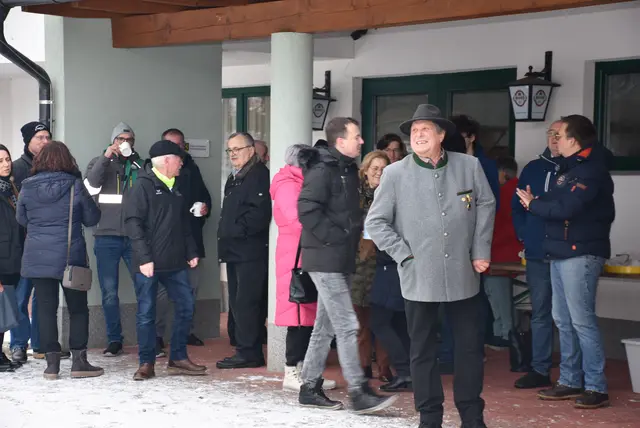 Schützenverein Pabneukirchen feierte zum Jahreswechsel mit Funktionären und Sponsoren Jubiläumsjahr &amp; Erfolge.  | Foto: Zinterhof