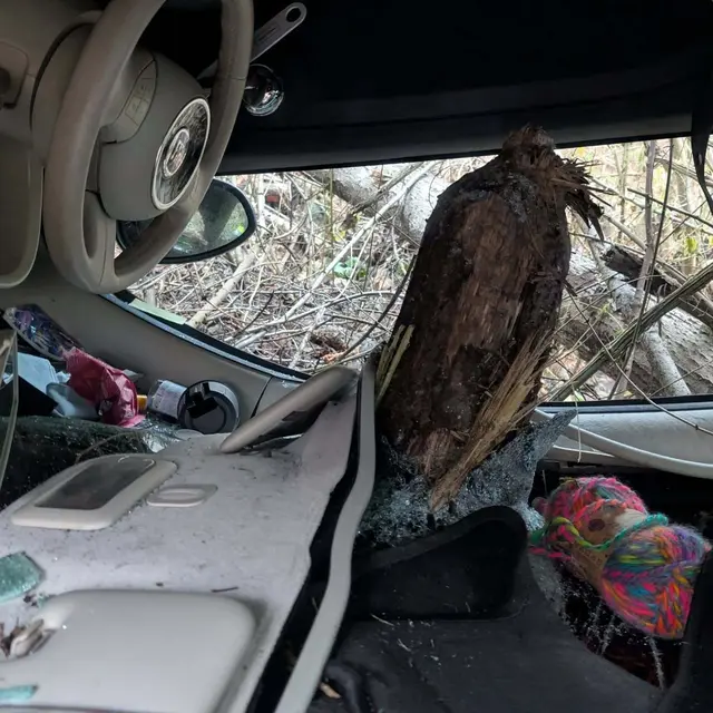 Die Einsatzkräfte wurden zu einem Unfall in Seidendorf gerufen. | Foto: Feuerwehr Stein im Jauntal 