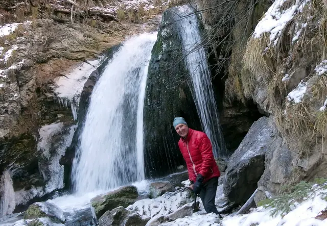Immer wieder kleine Wasserfälle
