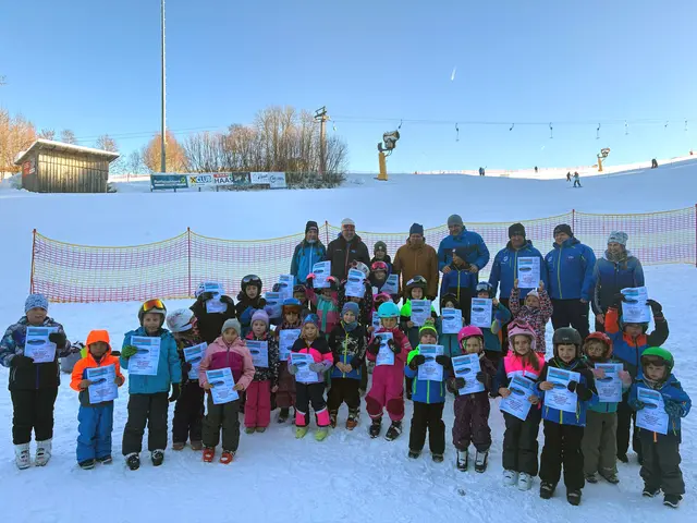Schikurs der Union Dimbach-Pabneukirchen 2025 in St. Georgen am Walde. | Foto: Sportunion Dimbach