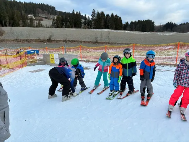 Schikurs der Union Dimbach-Pabneukirchen 2025 in St. Georgen am Walde. | Foto: Sportunion Dimbach
