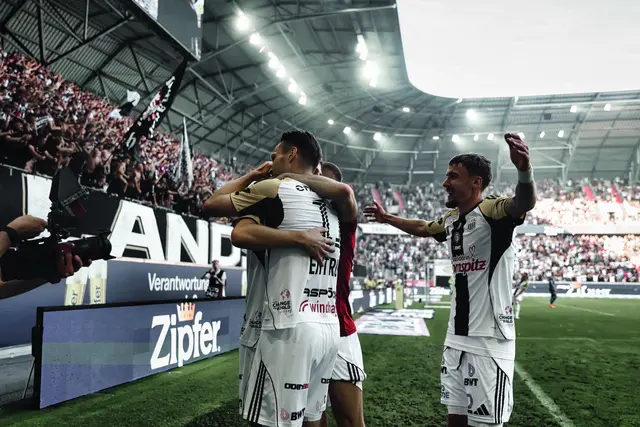 Was für ein Jahr: Zwei Derbysiege feierte der LASK im Herbst über den Stadtrivalen. | Foto: Reischl