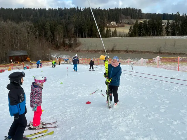 Schikurs der Union Dimbach-Pabneukirchen 2025 in St. Georgen am Walde. | Foto: Sportunion Dimbach